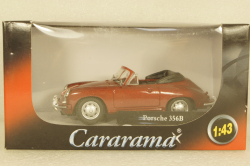 Porsche 356B 1959 red, Cararama 1:43