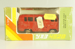 Уаз-452В, глухой, красный, Тантал/Радон 1:43