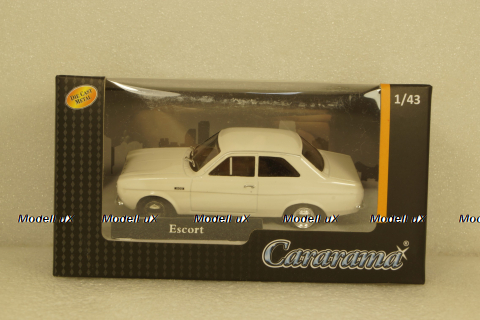 Ford Escort MK1 White, Cararama 1:43
