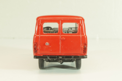 Уаз-452В, глухой, красный, Тантал/Радон 1:43