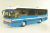 LOHR L96 bus Gendarmerie 1996, blue, Autobus Dal Mondo #76, Hachette 1:43 С Журналом!