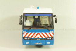 LOHR L96 bus Gendarmerie 1996, blue, Autobus Dal Mondo #76, Hachette 1:43