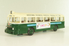 Chausson APU/53 bus 1953, green, Autobus Dal Mondo #66, Hachette 1:43