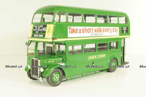 AEC Regent III RT 1947 Regent, bus, green, , Autobus Dal Mondo #87, ADM087, Hachette 1:43 Блистер вскрыт!