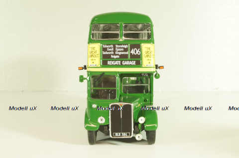 AEC Regent III RT 1947 Regent, bus, green, , Autobus Dal Mondo #87, ADM087, Hachette 1:43 Блистер вскрыт!