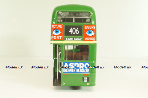 AEC Regent III RT 1947 Regent, bus, green, , Autobus Dal Mondo #87, ADM087, Hachette 1:43 Блистер вскрыт!