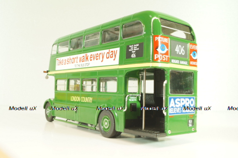 AEC Regent III RT 1947 Regent, bus, green, , Autobus Dal Mondo #87, ADM087, Hachette 1:43 Блистер вскрыт!
