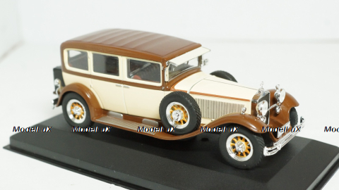 Mercedes Nurburg 460 Pullman-Limousine (W08), 1929, beige/brown, Altaya 1:43