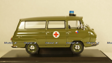 Skoda 1203 Czech Army ambulance 1974, Abrex 1:43