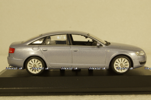 Audi A6 C6 sedan 2004, Akoya silver, 400013000, Minichamps 1:43