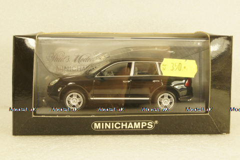 Porsche Cayenne S 2002, black metallic, 400061001, Minichamps 1:43