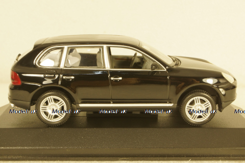Porsche Cayenne S 2002, black metallic, 400061001, Minichamps 1:43