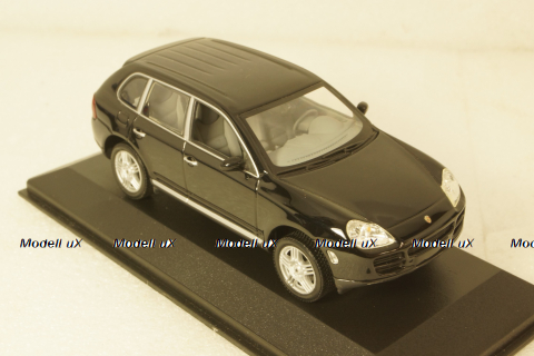 Porsche Cayenne S 2002, black metallic, 400061001, Minichamps 1:43