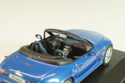 BMW Z3 Cabriolet 1996, blue, Minichamps 1:43