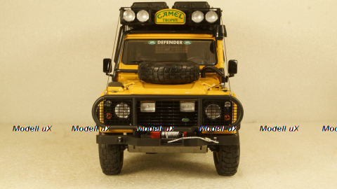 LAND ROVER DEFENDER 110 N 0 RALLY CAMEL TROPHY SABAH-MALAYSIA 1993, ALM810310, Almost Real 1:18