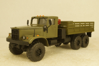 Краз-255, бортовой, хаки, Саратов 1:43