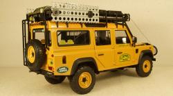 LAND ROVER DEFENDER 110 N 0 RALLY CAMEL TROPHY SABAH-MALAYSIA 1993, ALM810310, Almost Real 1:18