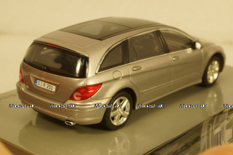 Mercedes  R-Klasse, 2005, silver, В6 696 2243, Minichamps 1:43