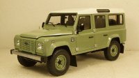 LAND ROVER DEFENDER 110 HERITAGE EDITION - 2015 - GREEN, ALM810307, Almost Real 1:18