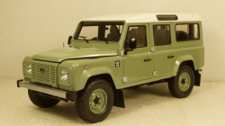 LAND ROVER DEFENDER 110 HERITAGE EDITION - 2015 - GREEN, ALM810307, Almost Real 1:18