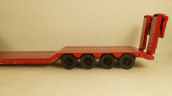 Berliet TB 015 M3 6x4 1960 white/red, low loader semitrailer, TTR024, IXO 1:43