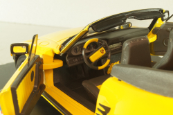 Porsche 930 Turbo Slant Nose Convertible 1987, yellow, 08807, Revell 1:18