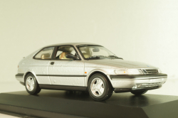 Saab 900 SE (900NG) coupe 1995, silver, 743310, Minichamps 1:43 Уценка!