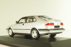 Saab 900 SE (900NG) coupe 1995, silver, 743310, Minichamps 1:43 Уценка!