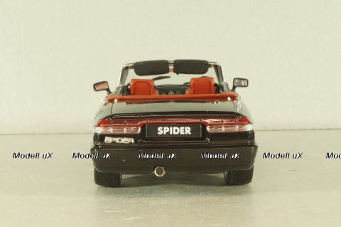 Alfa Romeo Spyder 1993, black, 330400, Universal Hobbies 1:18