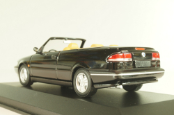 Saab 900 SE (900NG) cabriolet 1995, black, 741702, Minichamps 1:43, Minichamps 1:43