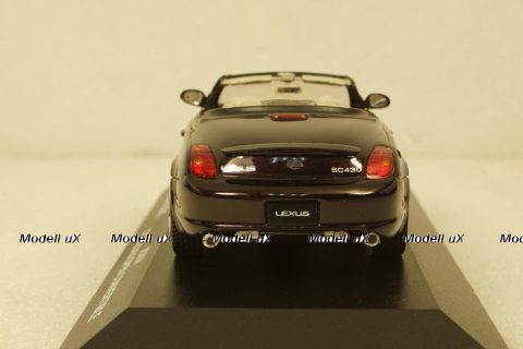 Lexus SC430 OPEN Convertible , dark red, JC014, J-collection 1:43
