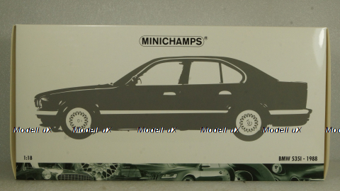 BMW 535I (E34) 1988 silver, 100024005 Minichamps, 1:18