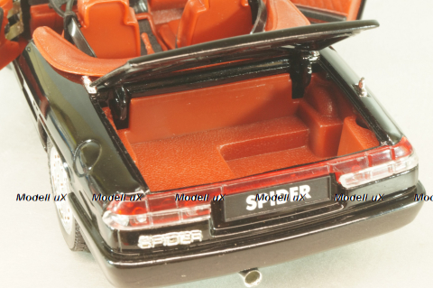 Alfa Romeo Spyder 1993, black, 330400, Universal Hobbies 1:18