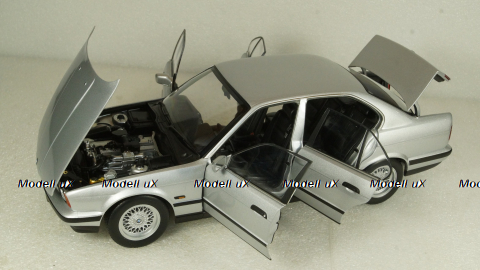 BMW 535I (E34) 1988 silver, 100024005 Minichamps, 1:18