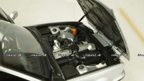 BMW 535I (E34) 1988 silver, 100024005 Minichamps, 1:18