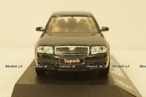 Skoda Superb B5, sedan, emerald, Kaden 1:43