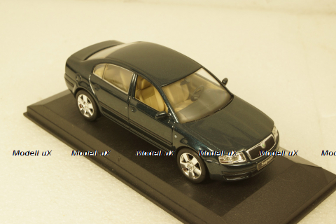 Skoda Superb B5, sedan, emerald, Kaden 1:43