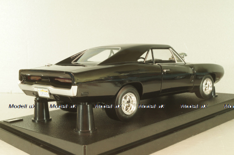 Dodge Charger R/T 1970, black, Fast&Furious, CMC97, Hot Wheels 1:18