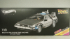 DeLorean DMC-12  Back to the Future II  Time Machine, Hot Wheels Elite 1:18