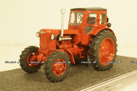 Трактор ЛТЗ Т-40, красный, Бригадир 1:43