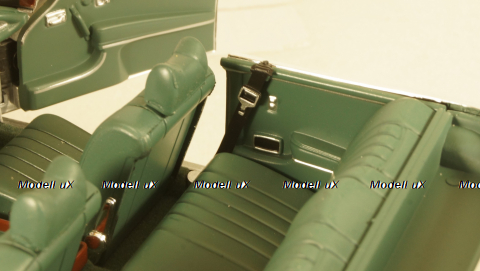 Mercedes 280SE (W108) Cabriolet 1969 Silver, 183761, Norev 1:18