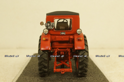 Трактор ЛТЗ Т-40, красный, Бригадир 1:43