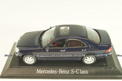 Mercedes-Benz S 500 (W220) 1998, dark blue, B66961964, Maisto 1:43