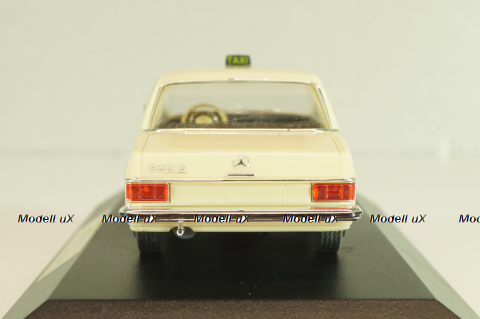 Mercedes-Benz 200/8 (W115) Taxi 1967, cream, 4376, Faller 1:43 Уценка! 