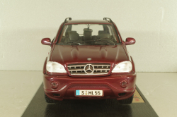 Mercedes-Benz ML 55 AMG (W163) 2000, maroon, 503348, Maisto 1:18