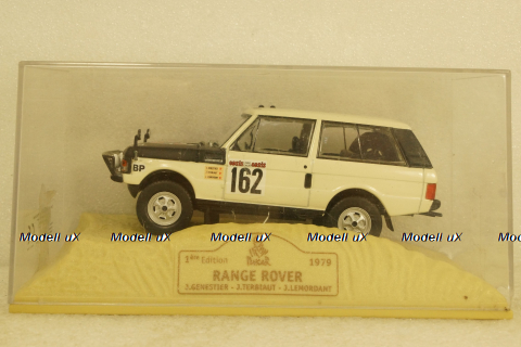 Range Rover Classic Dakar 1979, j.Genestier, J.Terbiaut, J.Lemordant, Norev 1:43