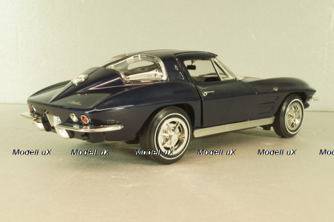 Chevrolet Corvette (C2) Stingray 1963, blue, ERTL 1:18