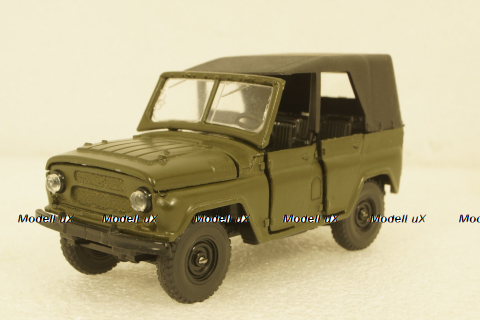Уаз-469, хаки, Агат 1:43
