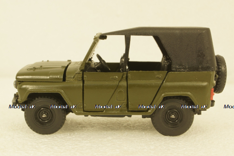 Уаз-469, хаки, Агат 1:43