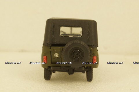 Уаз-469, хаки, Агат 1:43